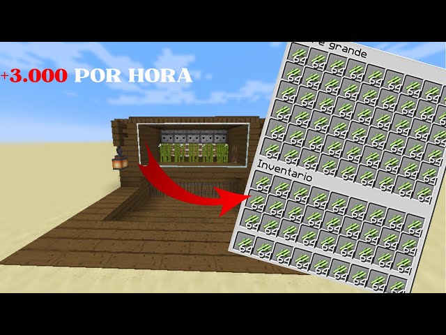 ✅ SUGARCANE FARM 1.20++ Minecraft - Java & Bedrock