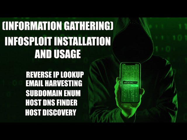 How to install and use Infosploit on Linux - The Ultimate Cyberpunk Experience