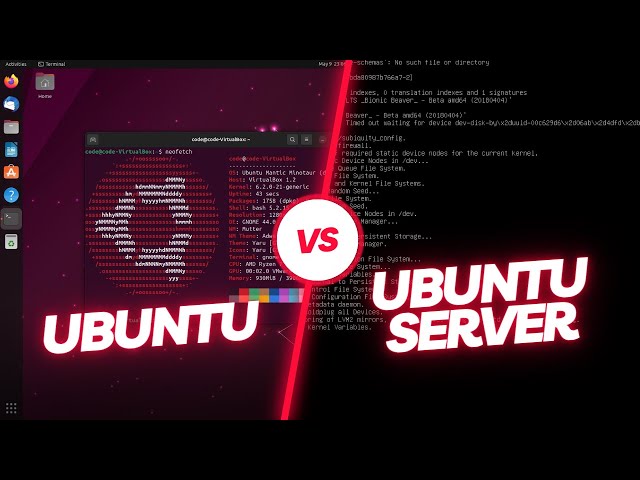 Ubuntu Desktop vs. Ubuntu Server | Which is right for you?