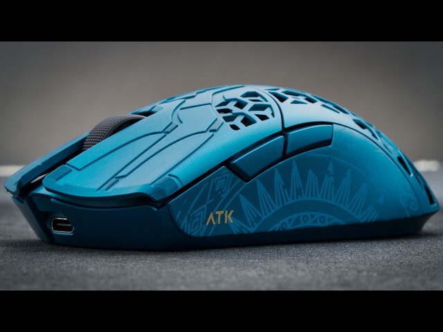 ATK Blazing Sky Phantom Hollow Carbon Fiber Composite Wireless Gaming Mouse