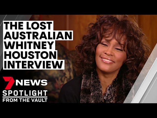 The lost Australian TV interview with Whitney Houston | 7NEWS Spotlight