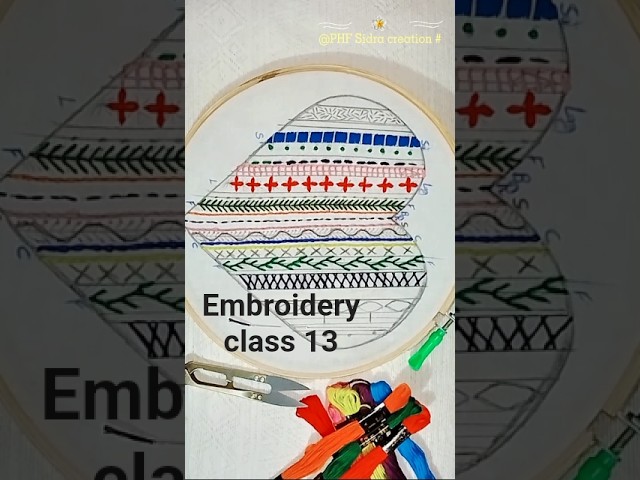Easy Bullion Knot Stitch For Beginners | Hand Embroidery Tutorial#short#handembroidery