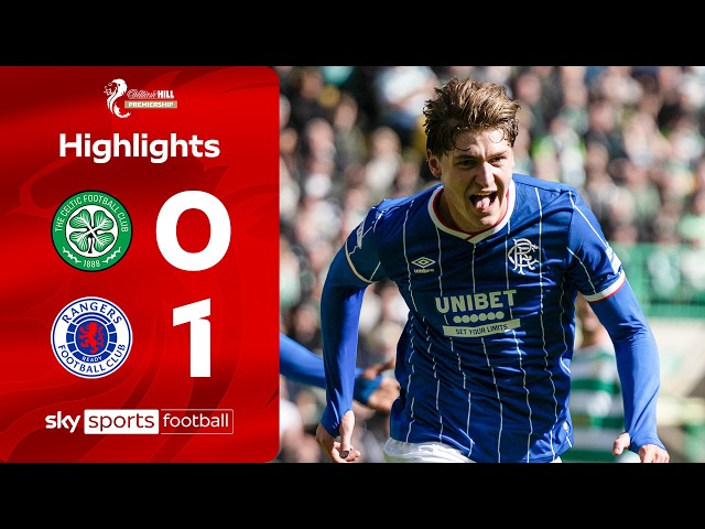 Gers beat Hoops TWICE in eight days! 🔵 | Celtic 0-1 Rangers | SPFL Highlights