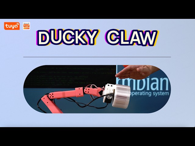 Game-Changing AI Desk Lamp Powered by 100ask RK3576 & Tuya DuckyClaw Framework