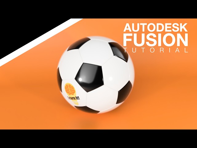 Autodesk Fusion | Model a Football/Soccer Ball (2026)