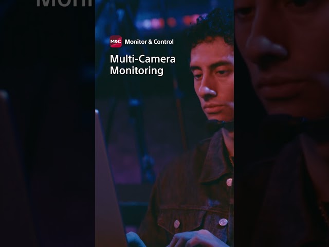 Multi-Camera Monitoring | Monitor & Control | Sony | Creators' Cloud #shorts