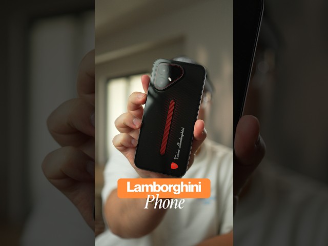 I got a Lamborghini Phone!