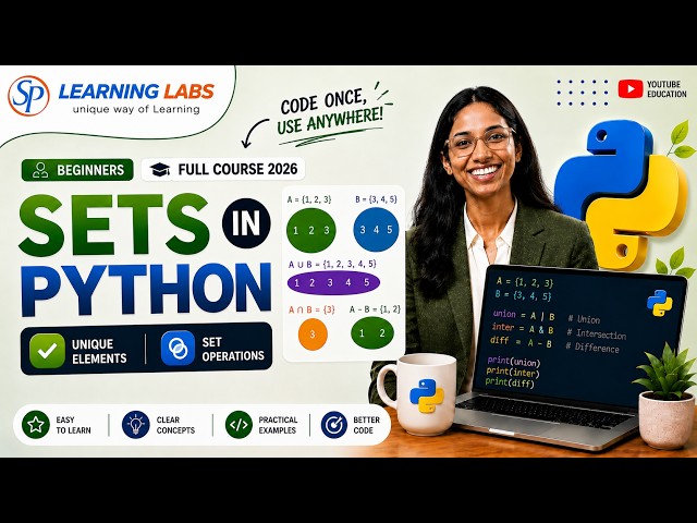 Python Sets Complete Walkthrough | Building Efficient Collections