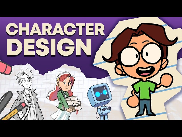 Every Assignment I Had in My Character Design Class