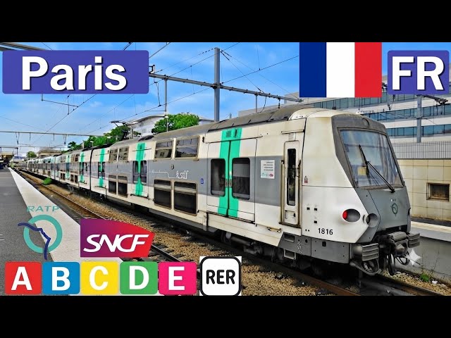 🇫🇷 RER Trains in Paris, France 2026【4K】