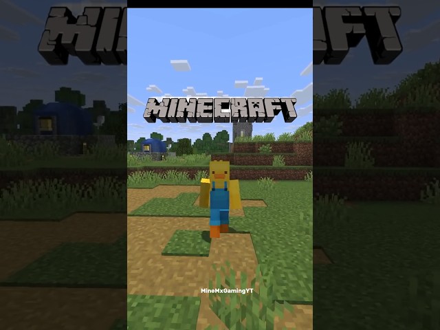 Minecraft But I Am skeleton 😱 #minecraft #shorts #challenge #gaming #trending #viral