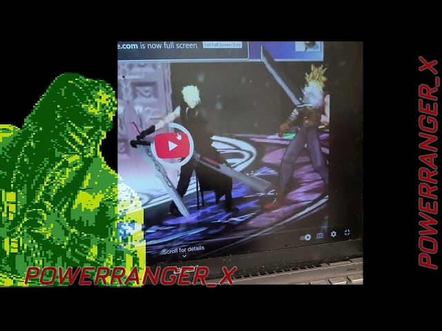 CLOUD ACC, by ARTISTropeADOPE Mugen Fighters Guild, a never before seen CLOUD STRIFE? #FF7 #MK
