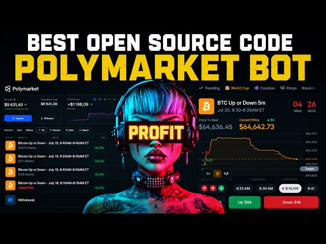 Best Polymarket Bot in 2026 | 5-MIN BTC Auto Trading | Smart Signals on Prediction Markets