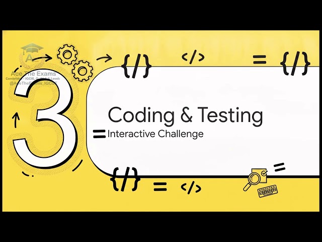 Visual Basic Program Structure Worked Example Igcse Computer Science 0478 | Comput... | Ace The Exam