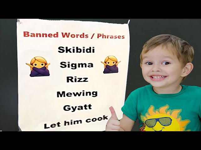 Banned Words in Class