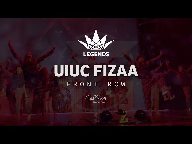 UIUC Fizaa | 2025 Legends | Front Row | Manish Bhandari Productions