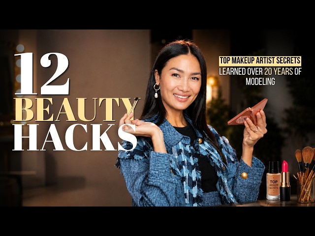 12 Beauty Hacks I Learned in 20 Years of Modeling | Yulia SV