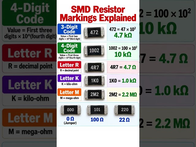 SMD Resistor Values