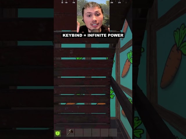 AFK Keybind = UNLIMITED POWER 😳 #shorts #rust #gaming
