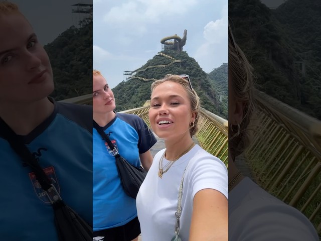 Craziest hike!!📍Ma Ling Tian Guan (Maling Sky View) in Zhejiang Province #travel #china #hiking