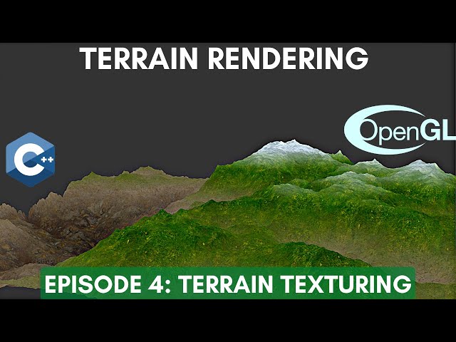 Texturing // Terrain Rendering episode #4