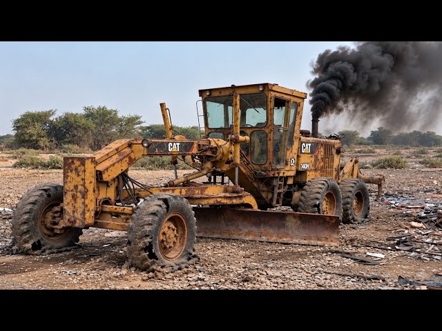 Rusty Graders Full Restoration Process || From Rusty to Like New