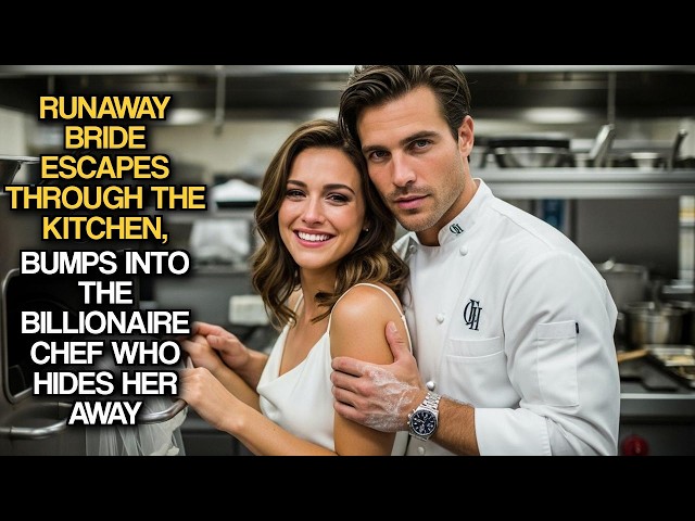 Runaway Bride Escapes Through the Kitchen, Bumps Into the Billionaire Chef Who Hides Her Away