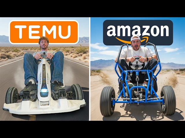 Temu Vs Amazon Electric Go Karts!