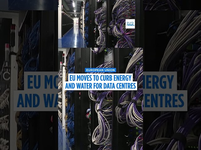 EU moves to curb energy and water for data centres