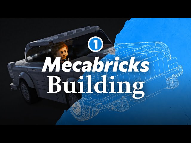 LEGO 007 Aston Martin DB5 (Timelapse) | Building in Mecabricks