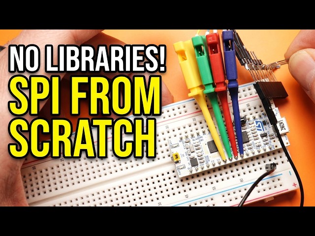 STM32 SPI Driver from Scratch: No Libraries, No Shortcuts