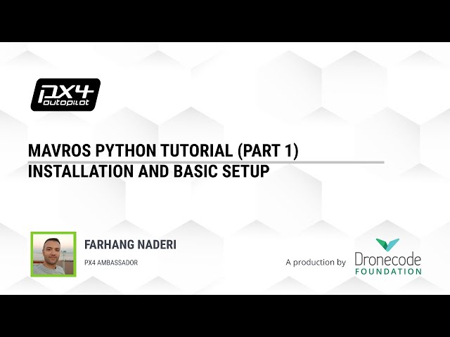 🤖  PX4 MAVROS Python Tutorial (Part 1)