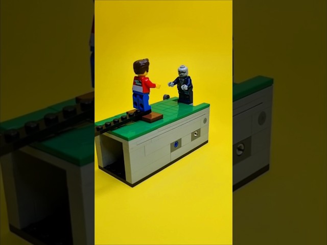 LEGO Zombie Scare Trap #lego #legomoc