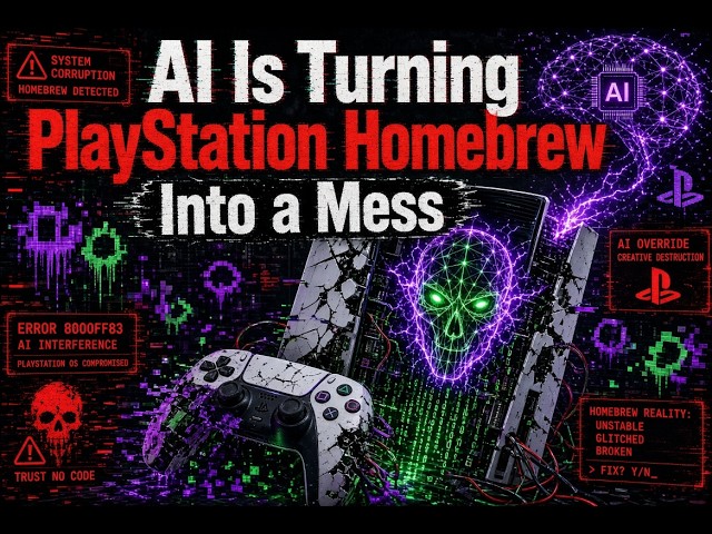 AI Is Turning PlayStation Homebrew Into a Mess