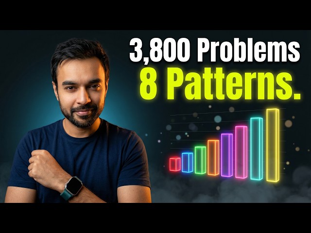 I Analyzed 3,800 LeetCode Problems. Only 8 Patterns Matter