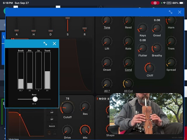 Physical Modeling with Tonic Synth and NuRAD