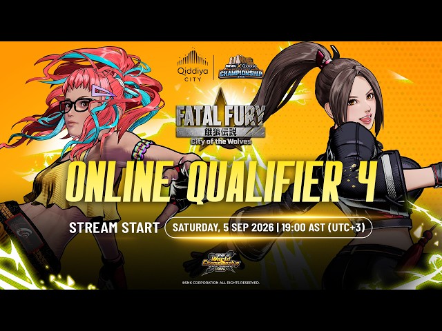 SNK x Qiddiya Middle East Championship 2026: Qualifier #4