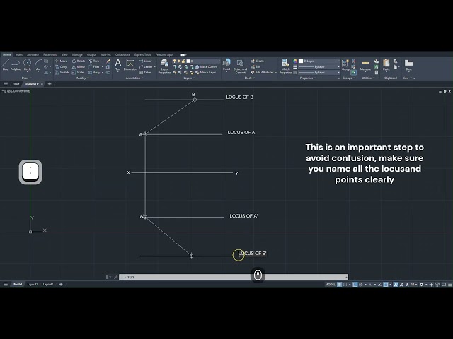 Expt 4 Q1- Projection of line inclined to both planes - SRM Engineering Graphics 26MEE1002L