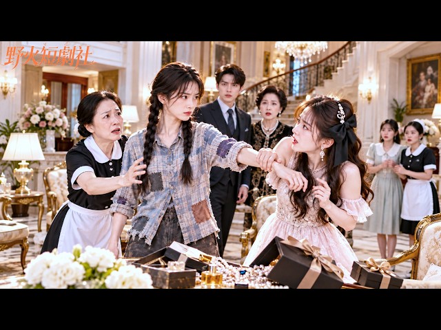 Kung fu champ becomes rejected true heiress! Fake sister provokes her, but gets exposed!