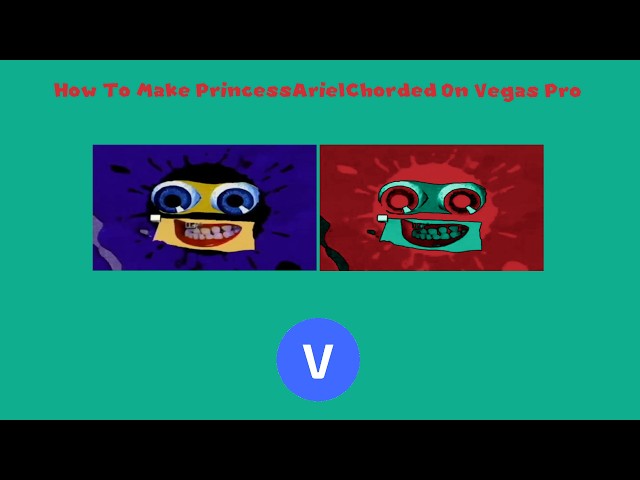 How To Make PrincessArielChorded On Vegas Pro