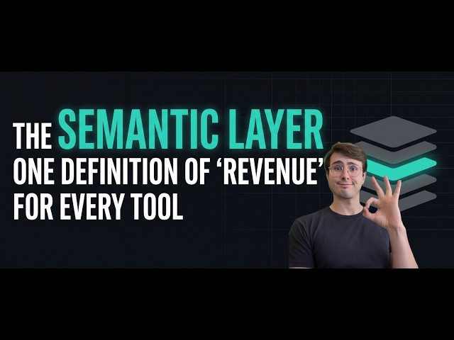 Why Your Dashboards Disagree (And How a Semantic Layer Fixes It)