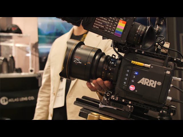 Atlas Lens Co Anamorphic Lens - Interview at NAB SHOW Las Vegas 
