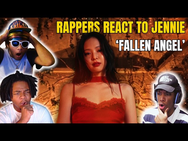 RAPPERS REACT TO JENNIE "FALLEN ANGEL" (Official Video) | SHE IS SO CREATIVE!