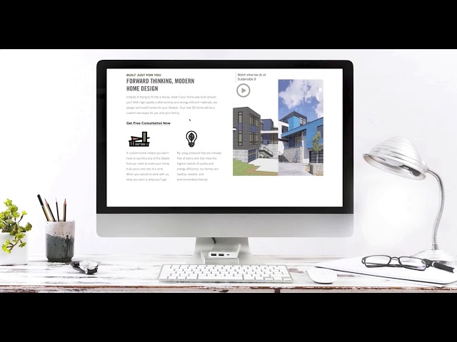 Sustainable9 Website Example - Hook Agency