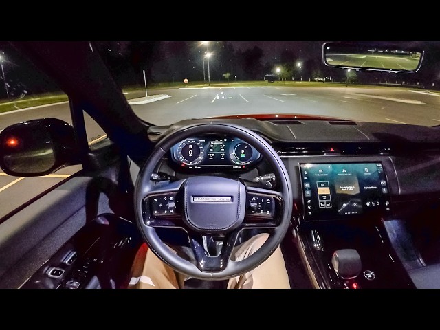 2026 Range Rover Sport Autobiography PHEV - POV Night Drive (Binaural Audio)