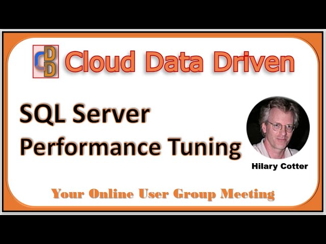 SQL Server Performance Tuning|Troubleshooting SQL Server|Database performance tuning|query tuning