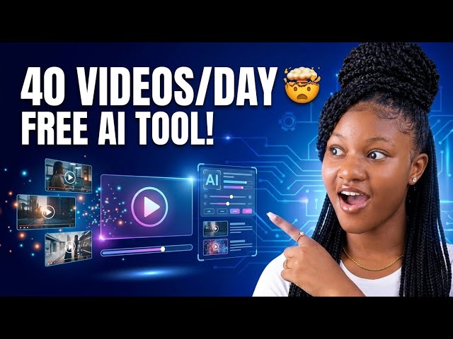 😱Generate 40 videos/Day for FREE!!! (No watermark)