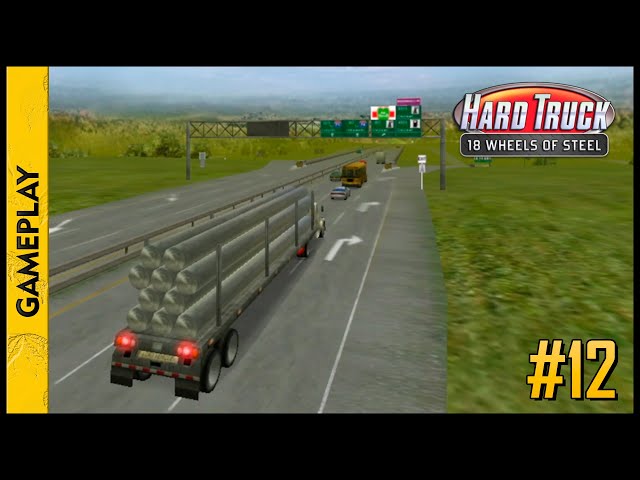HARD TRUCK: 18 Wheels of Steel (Detroit x Cincinnati)(Gameplay) #12