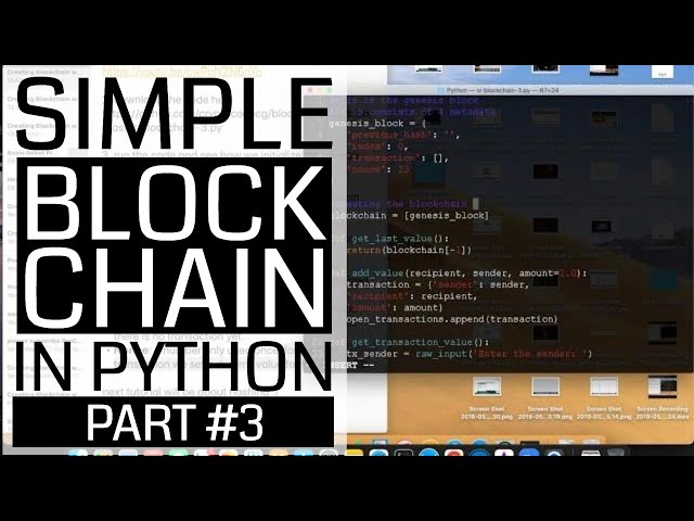 Creating Blockchain with Python #3 - Genesis Block