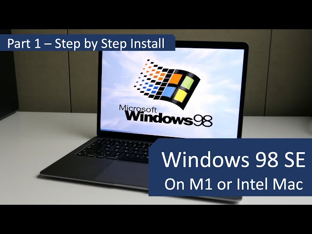 Windows 98 SE on M1 or Intel-based Mac with UTM - part 1